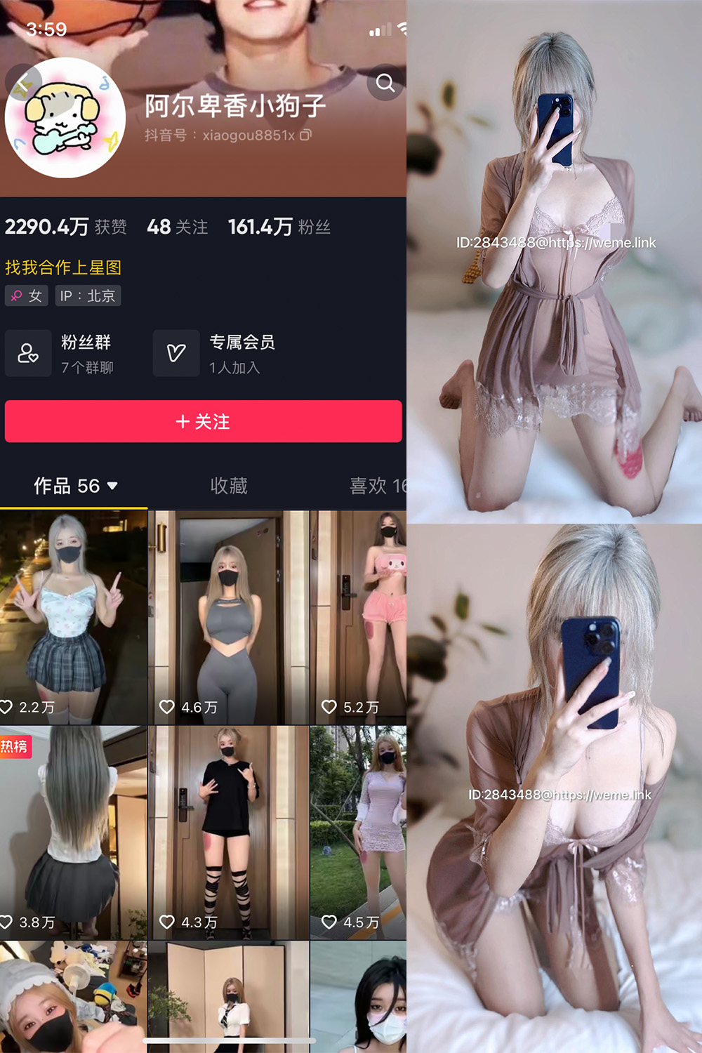 抖音 阿尔卑香小狗子 微密圈  NO.045期 【39P】最新至：2026.6.9-微私密圈-全网最全抖音网红铁粉写真空间